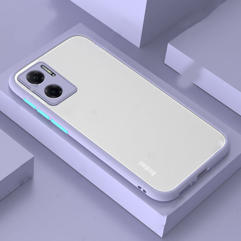 Transparent Solid Color Frosted Phone Case